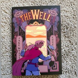 The Well Graphic Novel - Black and Purple Cover